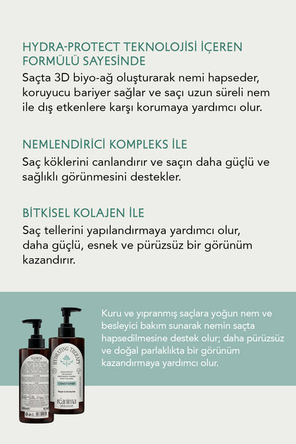 Hydrating Theraphy Saçı Nemlendiren Parlaklık ve Pürüzsüzlük Sağlamaya Yardımcı Saç Bakım Kremi