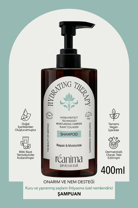 Hydrating Theraphy Zayıf Saçların Nem Kazanmasına Yardımcı Onarıcı Nemlendiren Saç Bakım Şampuanı