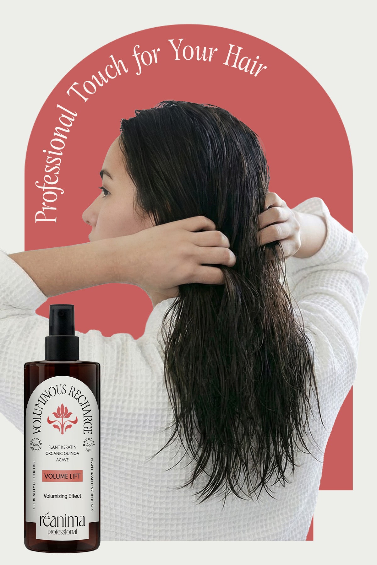 Voluminous Recharge Saça Hacim Veren Dolgunluk Kazandıran Hacimlendirici Durulanmayan Saç Toniği