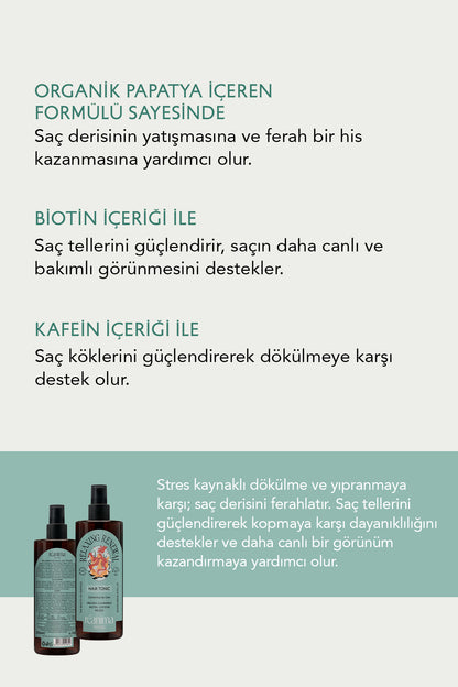 Relaxing Renewal Strese Bağlı Dökülmeyi Azaltmaya Ve Canlandırmaya Yardımcı Durulanmayan Saç Toniği