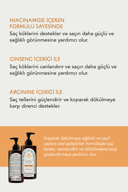Strand Protection Saç Tellerini Güçlendirmeye Kırılmaları Azaltmaya Yardımcı Saç Bakım Kremi